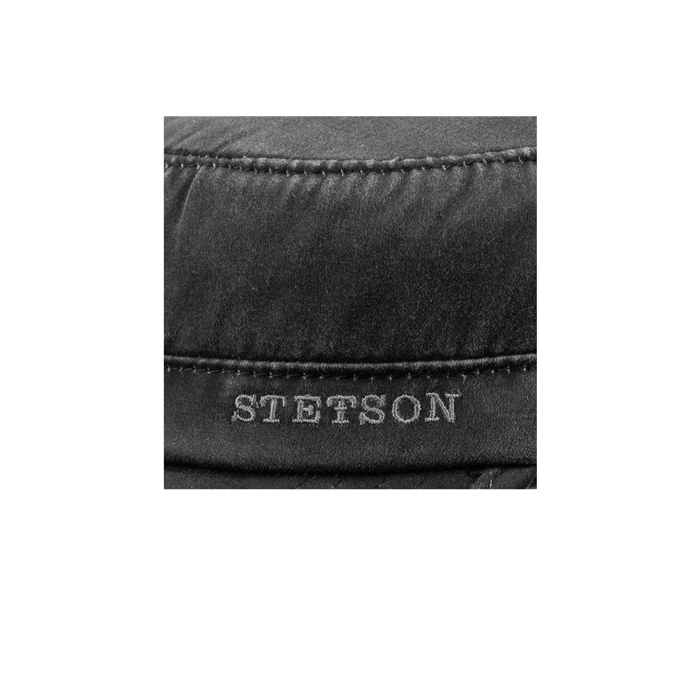 Stetson Datto Winter Army Cap Flexfit Fitted Black Sort