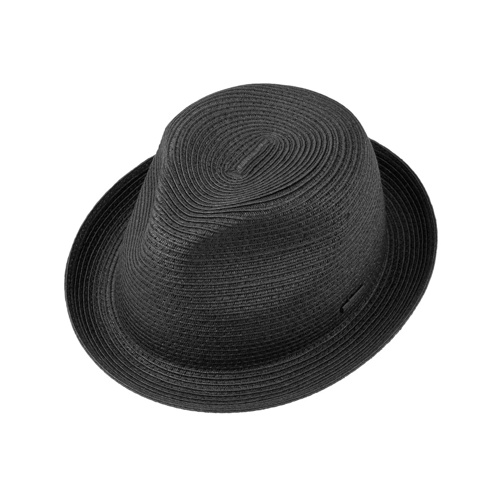 Stetson Dawson Player Hat Straw Hat Strå Hat Black Sort