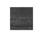 Stetson Delave Organic Cotton Fedora Black Sort