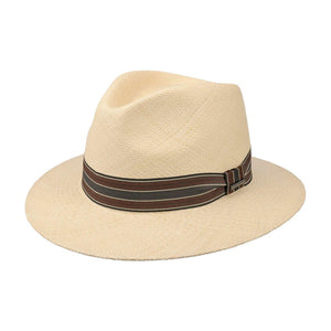 Stetson Durmand Fedora Panama Hat Straw Hat Nature 2198407-7