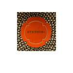 Stetson Fiorella Floppy Hat Ladies Toyo Black White Sort Hvid 2098506-17