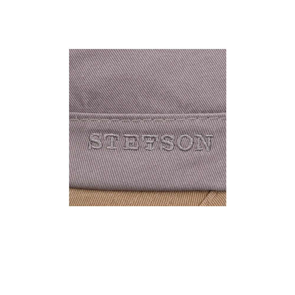 Stetson Fremont Army Cap Adjustable Justerbar Grey Khaki Grå Beige 7491106-67
