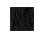 Stetson Georgia Wool Knit Beanie Fold Up Hue Black Sort 8699352-1