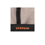 Stetson Hatteras Old Cotton Newsboy Sixpence Flat Cap Black Sort 6841102-1