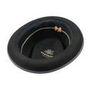 Stetson Hulett Diamond Wool Hat Fedora Black Sort 1338106-1