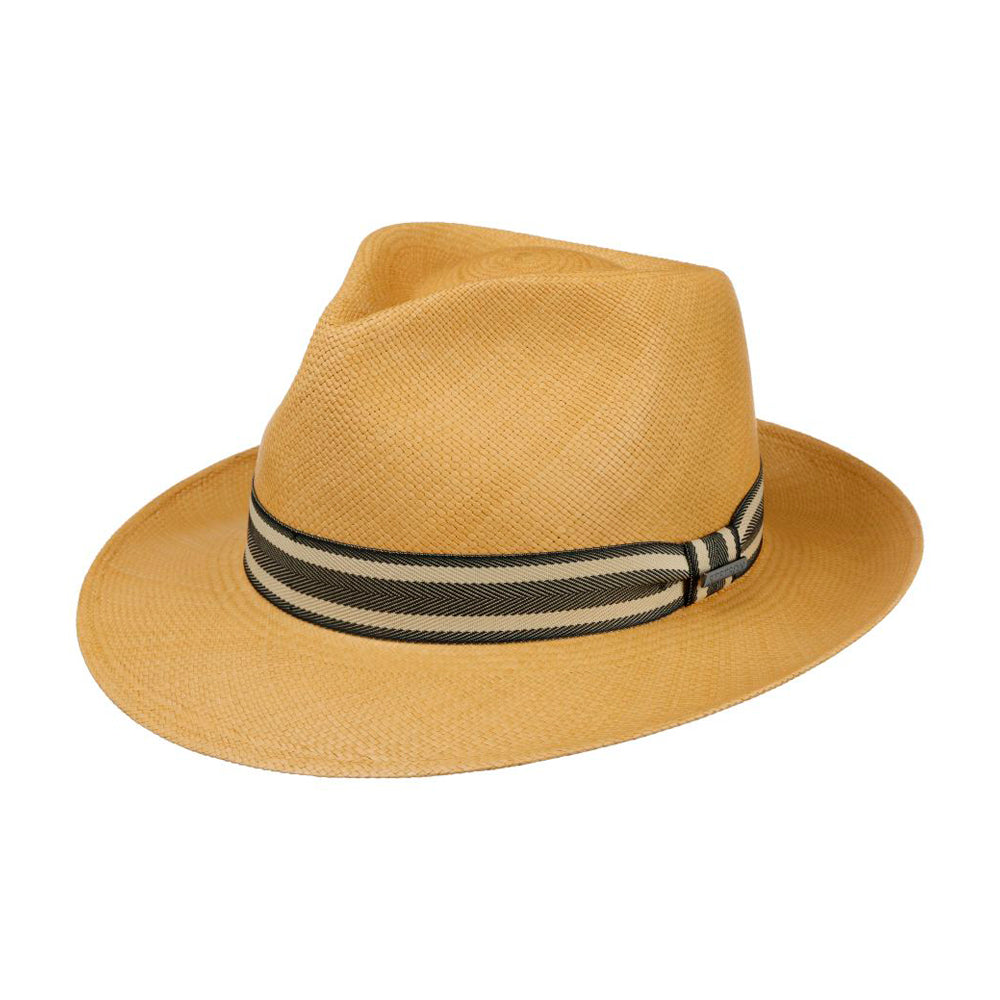 Stetson Jovisco Bogart Panama Hat Straw Hat Strå Hatte Nature Beige 2198409-7 