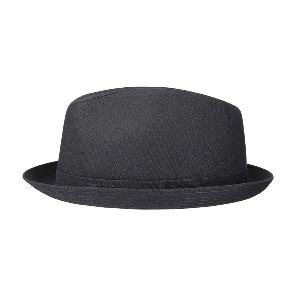 Stetson Kane Trilby Hat Fedora Navy Blå