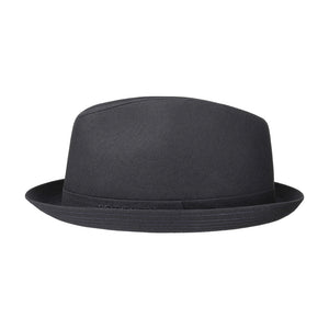 Stetson Kane Trilby Hat Fedora Navy Blå