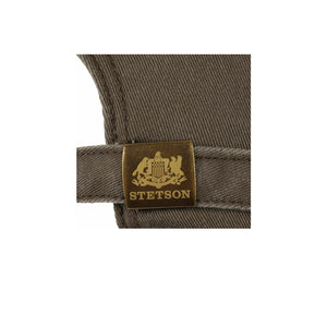Stetson Lenloy Cotton Cap Adjustable Justerbar Brown Grey Brun Grå 7721110-5 
