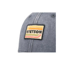 Stetson Lenloy Cotton Cap Justerbar Adjustable Grey Grå 7721110-3