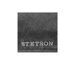 Stetson Level Gatsby Sixpence Flat Cap Black Sort