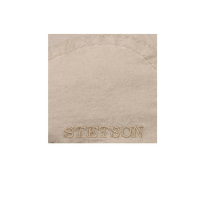 Stetson Madison Delave Sixpence Flat Cap Beige Nature 6121103-71