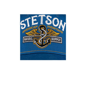 Stetson Naval Supply Flexfit Blue Blå 7751111-22