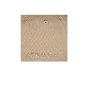 Stetson Ocala Cotton Docker Cap Adjustable Justerbar Beige 8831101-41 