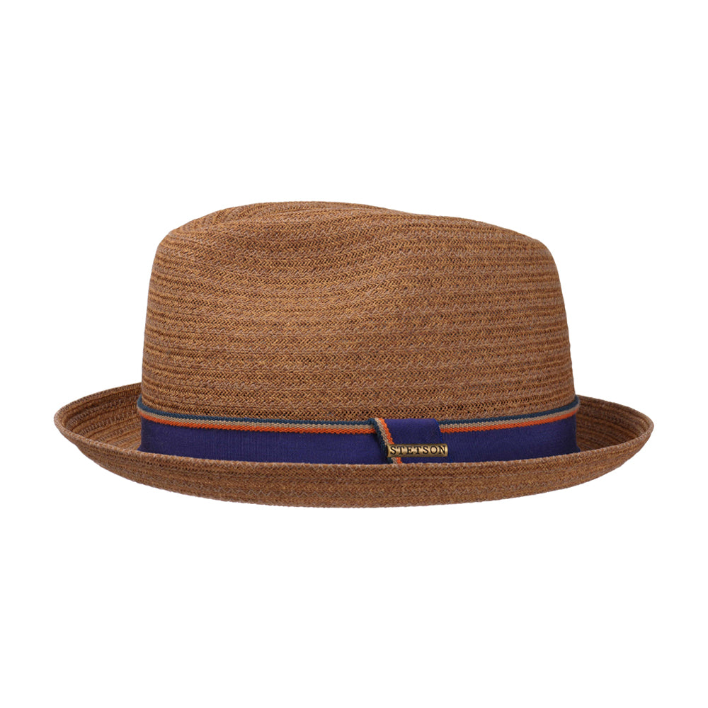 Stetson Player Toyo Straw Hat Brown Brun