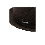 Stetson Pork Pie Wool Fedora Hat Brown Brun