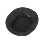 Stetson Protection Cotton Twill Bucket Hat Bølle Hat Black Sort 1811110-1