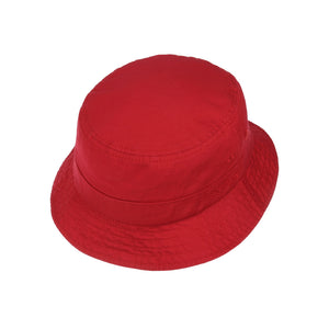 Stetson Protection Cotton Twill Bucket Hat Red Rød
