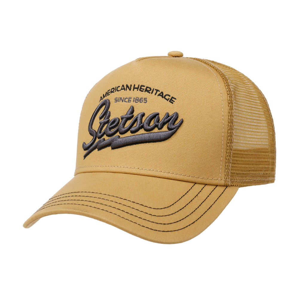 Stetson Since 1865 Trucker Snapback Beige 7751171-7