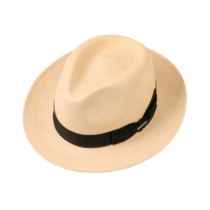 Stetson Solano Fedora Panama Hat Straw Hat Strå Hat Nature Beige 2138407-7