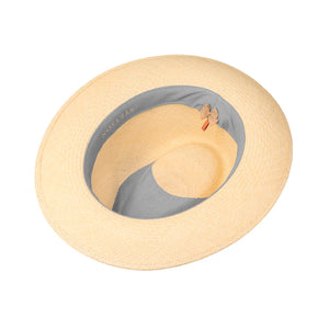 Stetson Solano Fedora Panama Hat Straw Hat Strå Hat Nature Beige 2138407-7