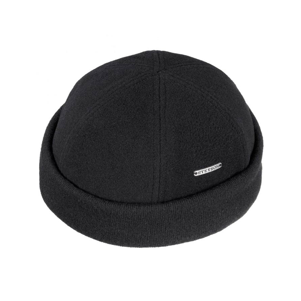 Stetson - Sparr Docker Cap - Beanie - Black – High5Shop.dk