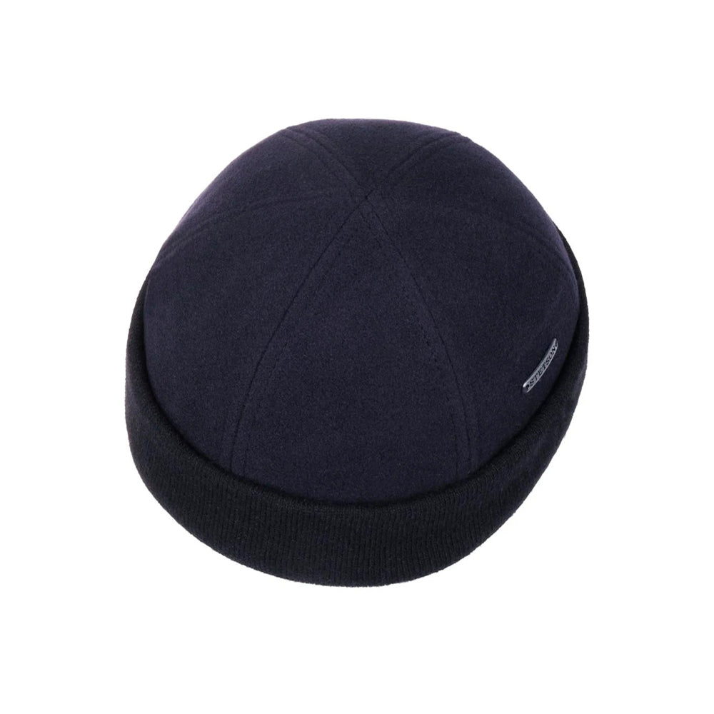 Stetson - Sparr Docker Cap - Beanie - Navy – High5Shop.dk