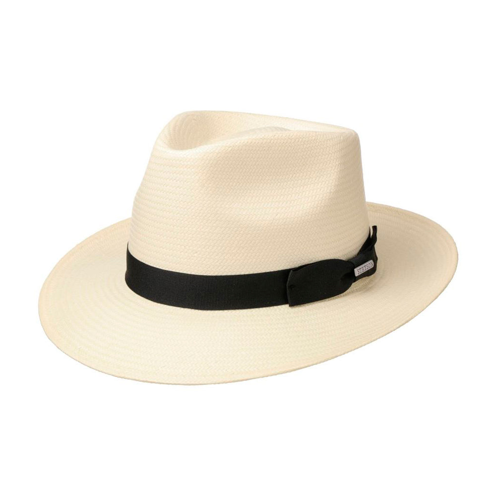 Stetson Telida Toyo Bogart Straw Hat Strå Hatte Nature Beige 2128503-71 