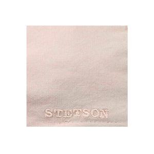 Stetson Texas Organic Cotton Sixpence Flat Cap Nature Hvid
