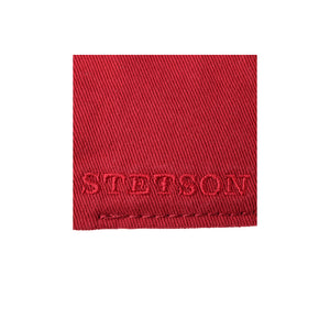 Stetson Texas Sun Protection Sixpence Flat Cap Bordeaux Maroon Rød 6611105-86