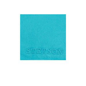 Stetson Texas Sun Protection Sixpence Flat Cap Turquoise Turkis Blå 6611105-24