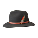 Stetson Traveller Felt Hat Black Sort