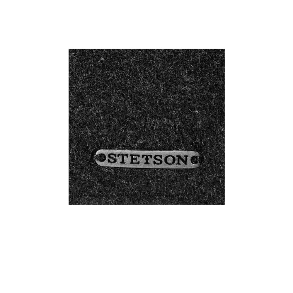 Stetson Vaby Earflap Cap Flexfit Anthracite Grey Grå 7720102-32