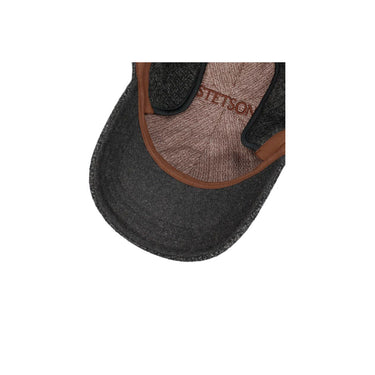 Stetson Vilson Wool Cap With Ear Flaps Flexfit Anthracite Grey Grå 7720101-32