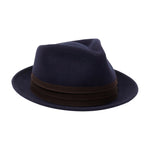 Stetson Wool Felt Hat Fedora Navy Blå 1398101 - 2