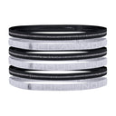 Under Armour Heathered Mini Headbands Accessories Black Mod Gray Sort Grå 1311044 001