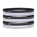 Under Armour Heathered Mini Headbands Accessories Black Mod Gray Sort Grå 1311044 001