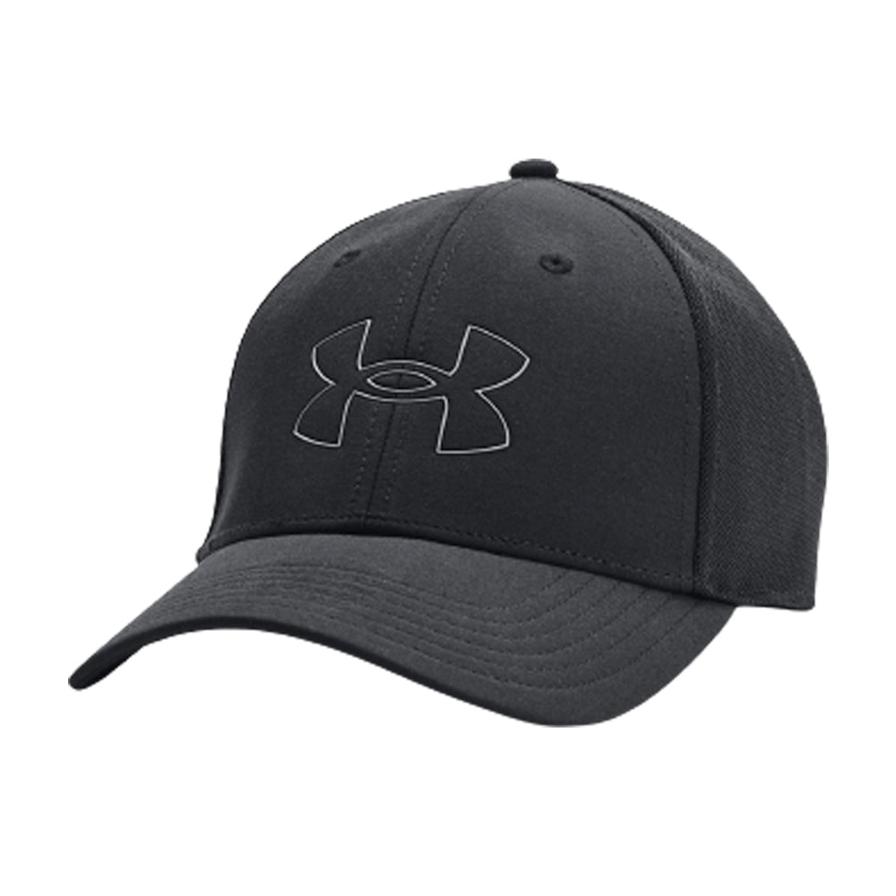 Under Armour Iso Chill Driver Mesh Adjustable Justerbar Black Pitch Gray Sort Grå 1369805 001