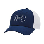 Under Armour Iso Chill Driver Mesh Adjustable Justerbar Navy Blå White Hvid 1369805 408 