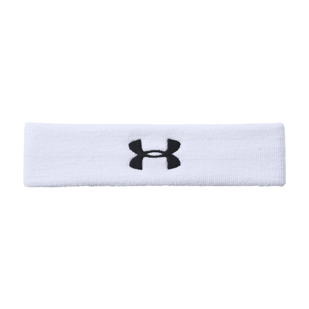 Under Armour Performance Headband Accessories White Black Hvid Sort 1276990-100
