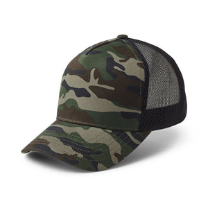 Upfront Reed Trucker Snapback Camo Black Camouflage Sort UF1434-9799