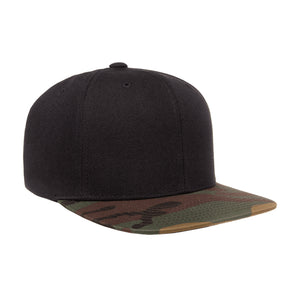 Yupoong Special Snapback Black Green Camo Sort Grøn Camouflage 6089SP