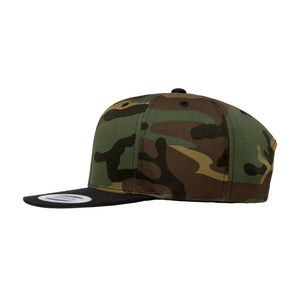 Yupoong Special Snapback Green Camo Black Grøn Camouflage Sort 6089SP
