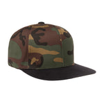Yupoong Special Snapback Green Camo Black Grøn Camouflage Sort 6089SP
