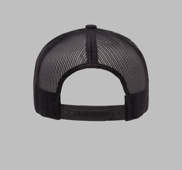 Flexfit Yupoong Trucker 5 Panel Snapback 6506 Black Sort